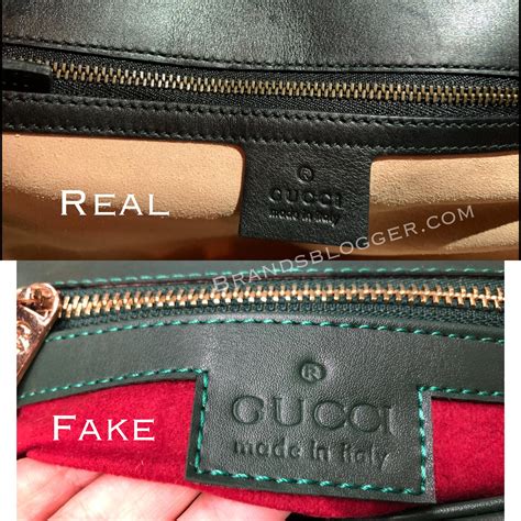 spot a fake gucci bag